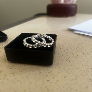 Elegant Size 7 Cubic Zirconia Stackable Rings